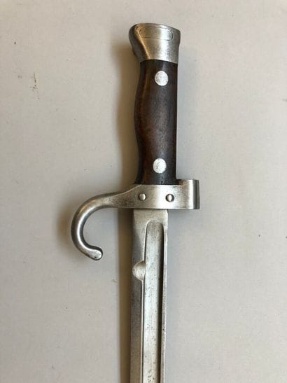 Baïonnette règlementaire française pour mousqueton...