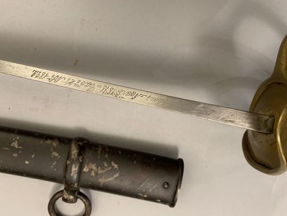 Sabre de cavalerie légère modèle 1822 fabrication...