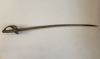 1822 cavalry officer's saber
Blank blade...