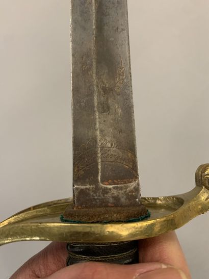 Sabre modèle 1821 d'officier d'infanterie....
