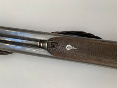 Fusil juxtaposé stéphanois système Anson...