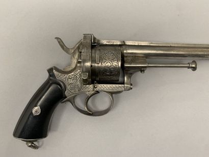 Large revolver system Lefaucheux gauge 12mm...