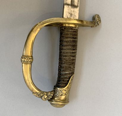Sabre d'officier d'artillerie anglais ressemblant...