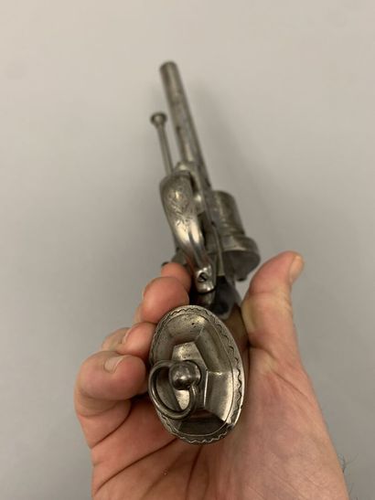 Large revolver system Lefaucheux gauge 12mm...