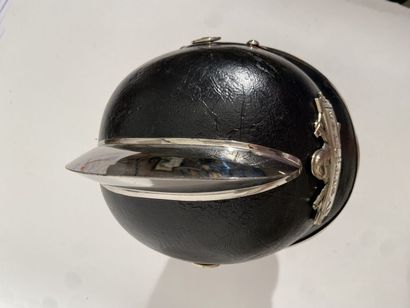 Fireman's helmet inspired by the German helmet...
