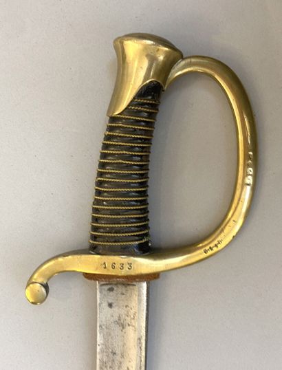 Mounted artillery troop saber model 1829....