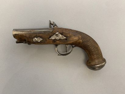 Small flintlock travel pistol from the early...
