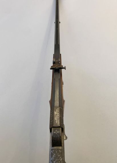 Very beautiful German shooting rifle with...