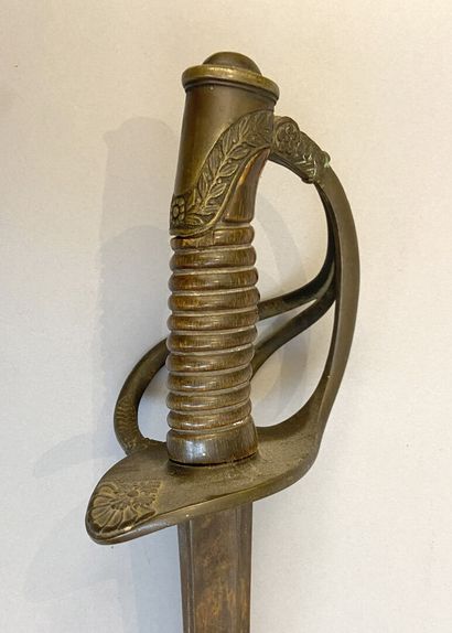 1822 cavalry officer's saber
Blank blade...