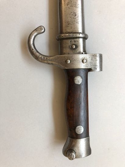 Baïonnette règlementaire française pour mousqueton...