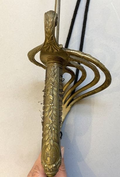 Sabre d'officier d'infanterie modèle 1882,...