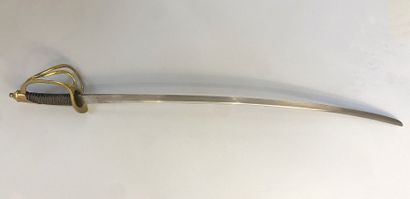 Sabre de cavalerie légère fabrication anglaise...