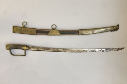 Light cavalry saber with the hunter. Curved...
