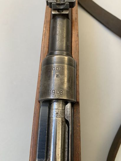 Karabiner 98K calibre 8 x 60 s. Fabrication...