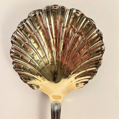 Ernest CARDEILHAC
Pelle à fraise en vermeil...
