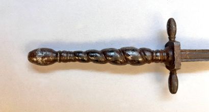 Stylet dit d'artilleur XVIIe. Fine lame de...