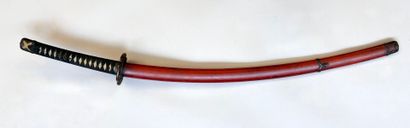 Joli katana. Lame courbe (Koshizori) étroite...