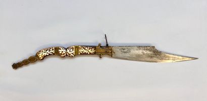 Très grande navaja à l'espagnole, fabrication...