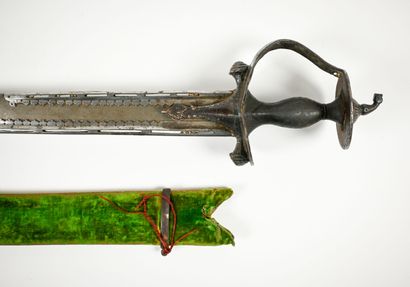Sabre indien Khanda pour Nihang ou Rajpout....