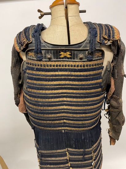 Armure japonaise époque Edo incomplète se...