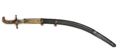 Kilij ottoman. Belle lame courbe plate à...