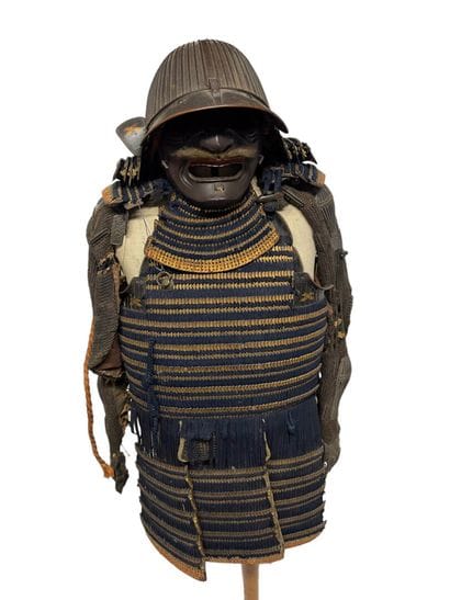 Armure japonaise époque Edo incomplète se...