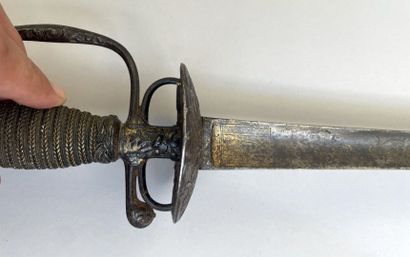 Belle épée de cour de la seconde moitié du...