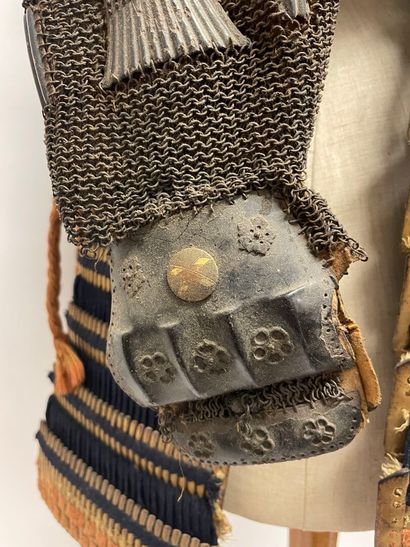 Armure japonaise époque Edo incomplète se...