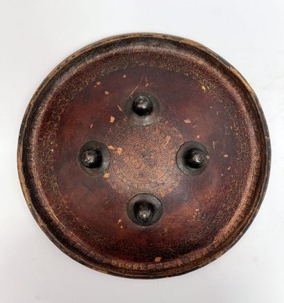 Belle rondache ronde Indo-Persane ancienne...