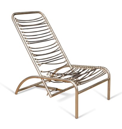 René HERBST (1891-1982)
Chaise longue en...