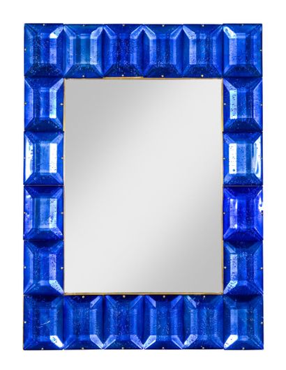FRATELLI TOSI
Miroir Saphir en verre de Murano...