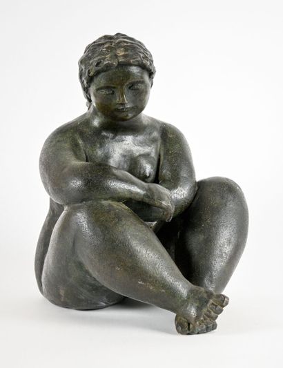 Cécile TAREL (1946)
Nu féminin
Bronze à patine...