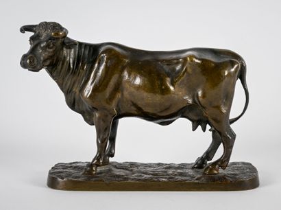 ECOLE FRANCAISE, fin XIXe-début XXe
Vache
Sujet...