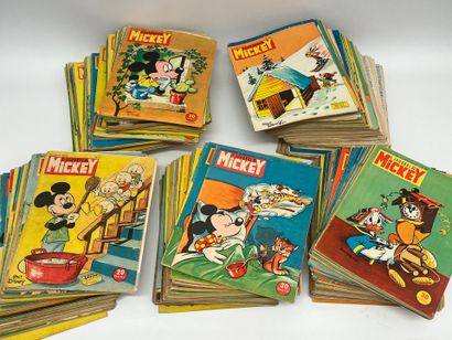 Collection Le Journal de Mickey, édité à...
