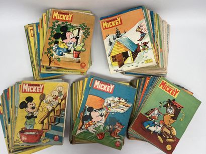 Collection Le Journal de Mickey, édité à...