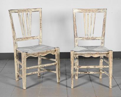 Paire de chaises 