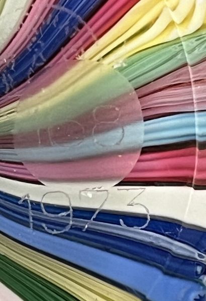 BACCARAT.
Boule presse-papier
datée 1973
H...