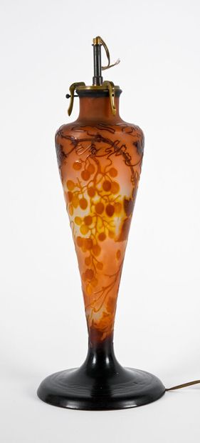 GALLE
Pied de lampe en verre multicouche...