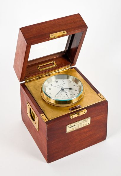 CHRONOMETRE DE MARINE WEMPE. Vers 1980. Modèle...
