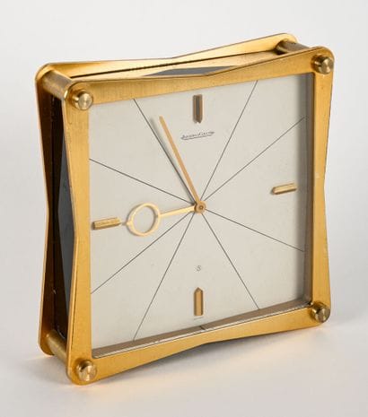 JAEGER-LECOULTRE
Pendule de bureau, double...