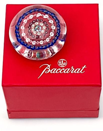 BACCARAT.
Boule presse-papier
H : 4,5 - Diam...