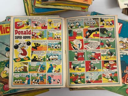 Collection Le Journal de Mickey, édité à...