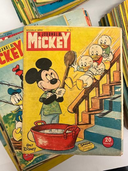Collection Le Journal de Mickey, édité à...