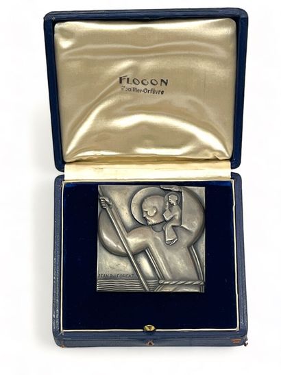 Jean PUIFORCAT (1897-1945)
Saint Christophe
Plaque...