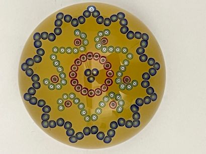 BACCARAT.
Boule presse-papier
datée 1991...