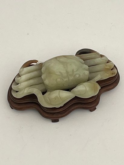 Crabe en serpentine
Chine, milieu du XXe
L...