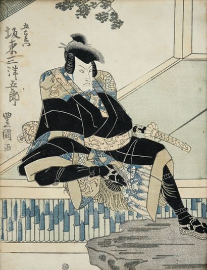 D'après TOYOKUNI
Samouraï
Estampe
Vue : 33...