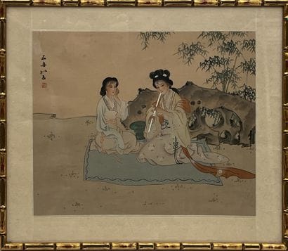 ECOLE CHINOISE fin du XX
Les musiciennes...