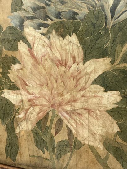 Chine, Époque Qing
Encre et couleurs sur...