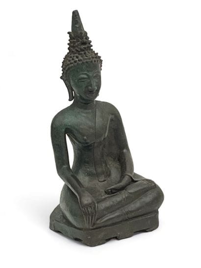 Bouddha en prise de la terre à témoin en...